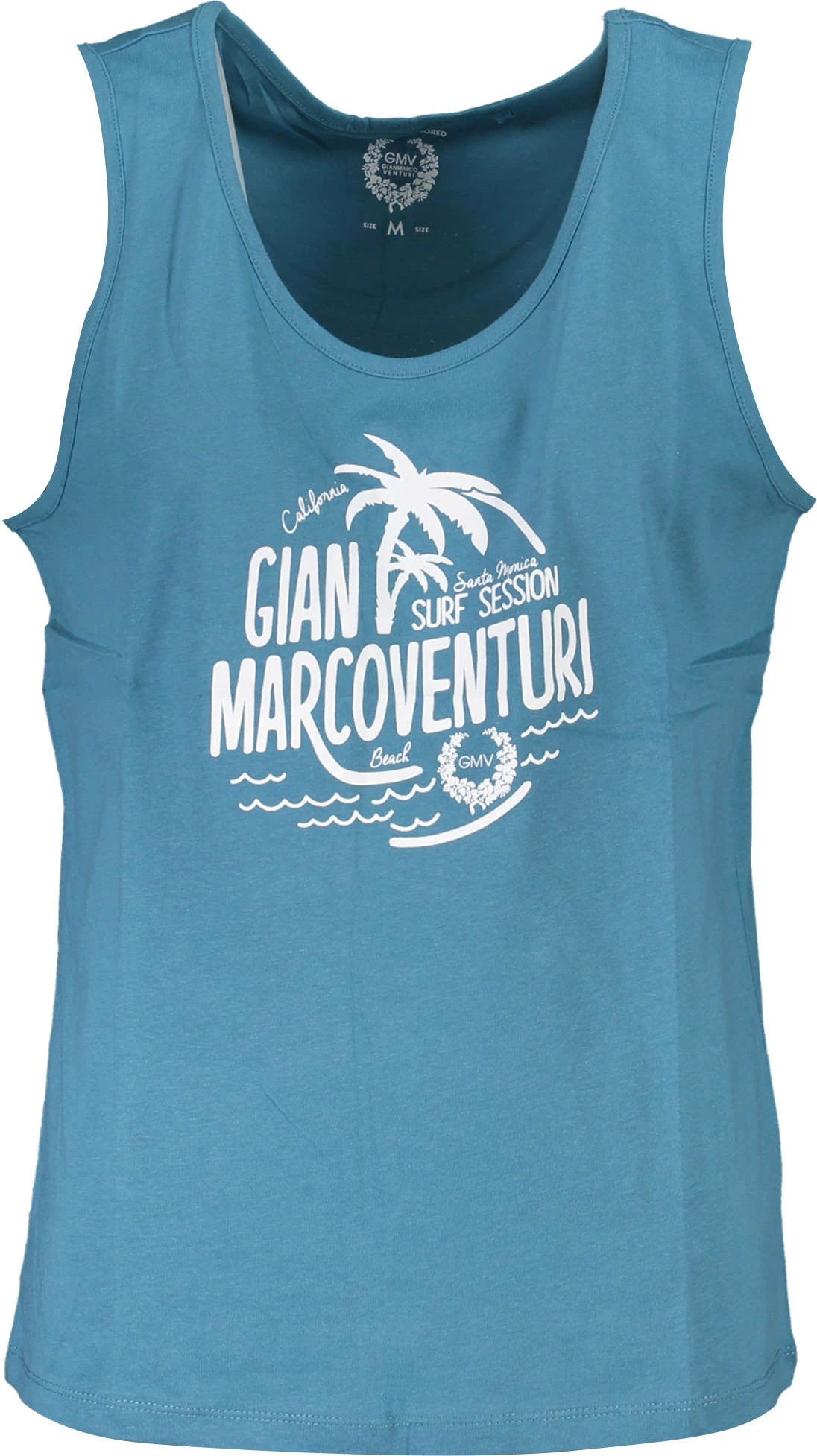 Majica brez rokavov GIAN MARCO VENTURI za moške, modra