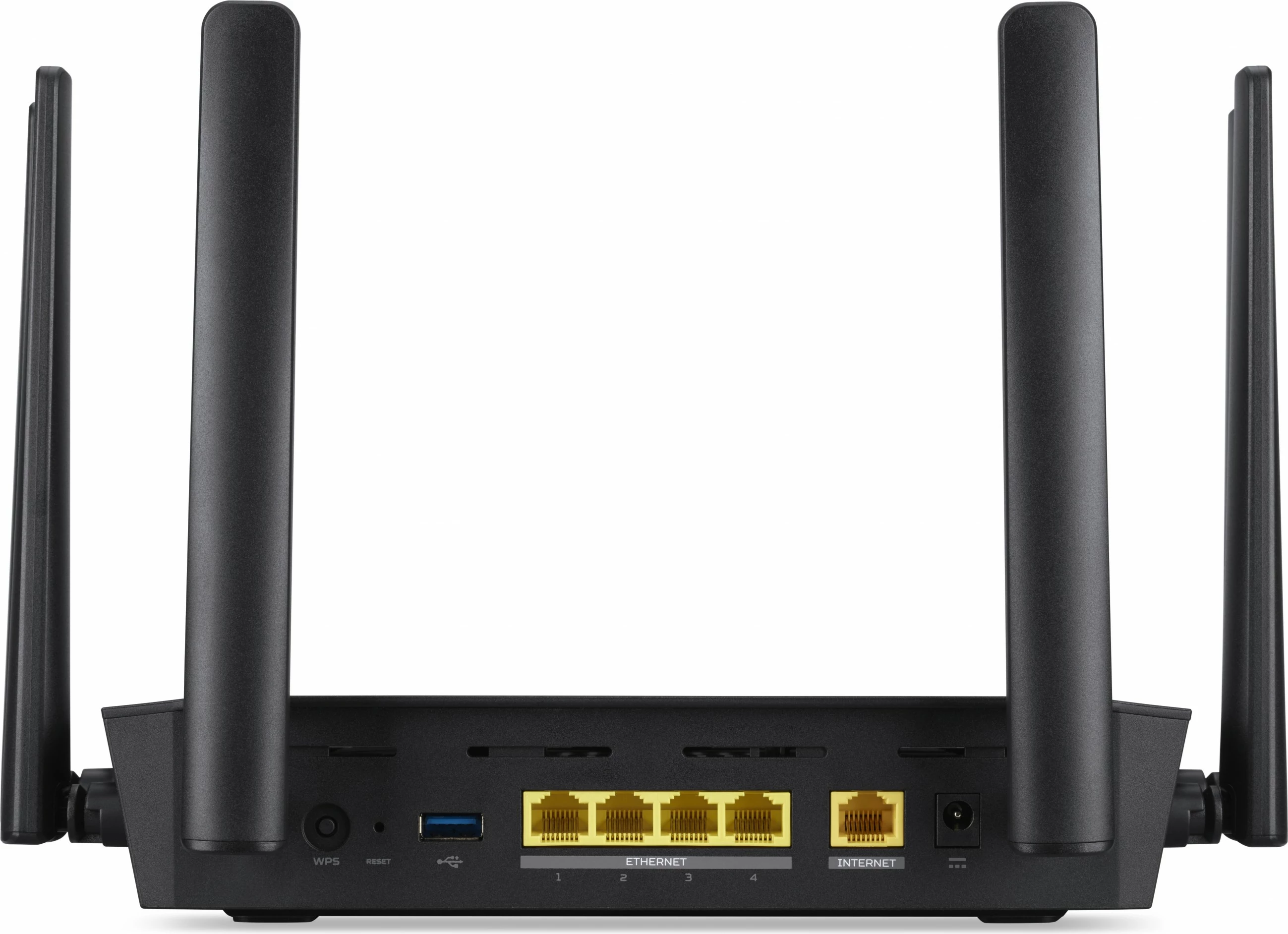 Gaming usmerjevalnik Acer Predator Connect W6x, Wi‑Fi 6, 6 anten, 6000 Mbps, črn