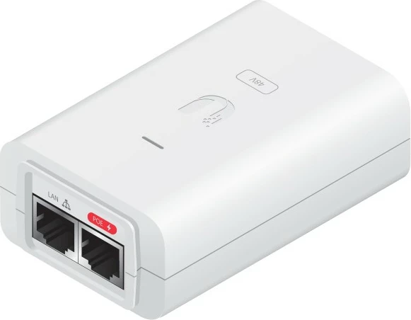 PoE adapter Ubiquiti POE-24-24W-WH, 24 V, 24 W, bel
