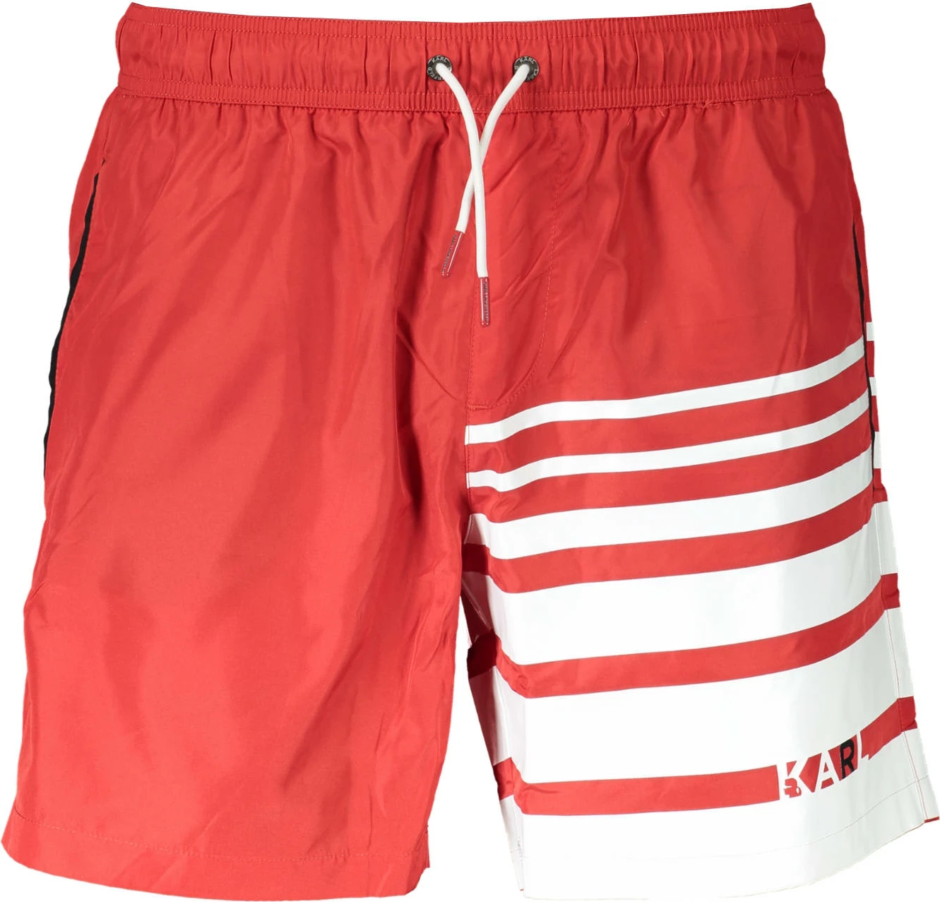 Kopalne hlače za moške, rdeče KARL LAGERFELD BEACHWEAR