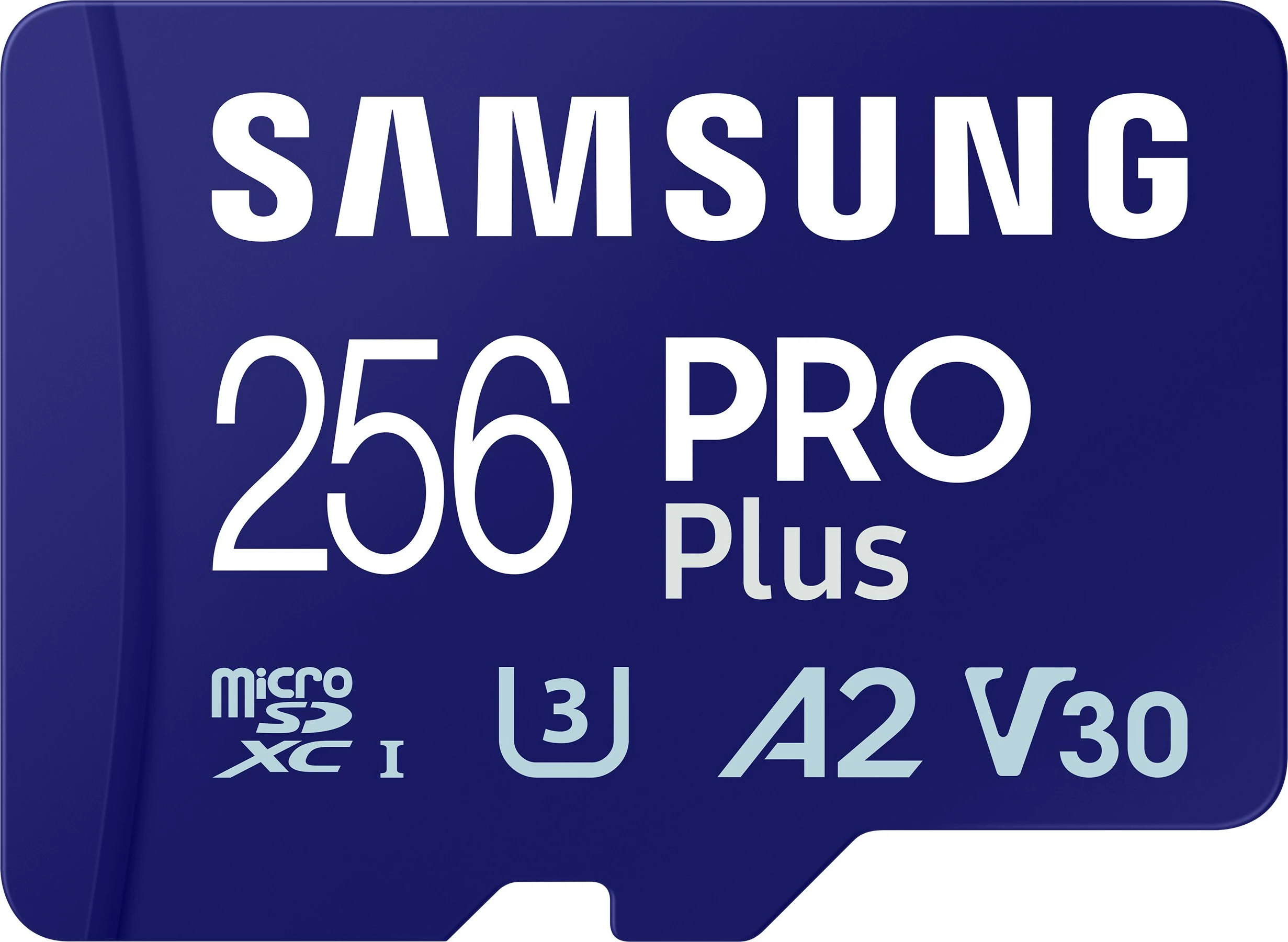 MicroSD kartica PRO Plus 256 GB, UHS-I, Class 3, 180/130 MB/s, modra — Samsung MB‑MD256SA/EU
