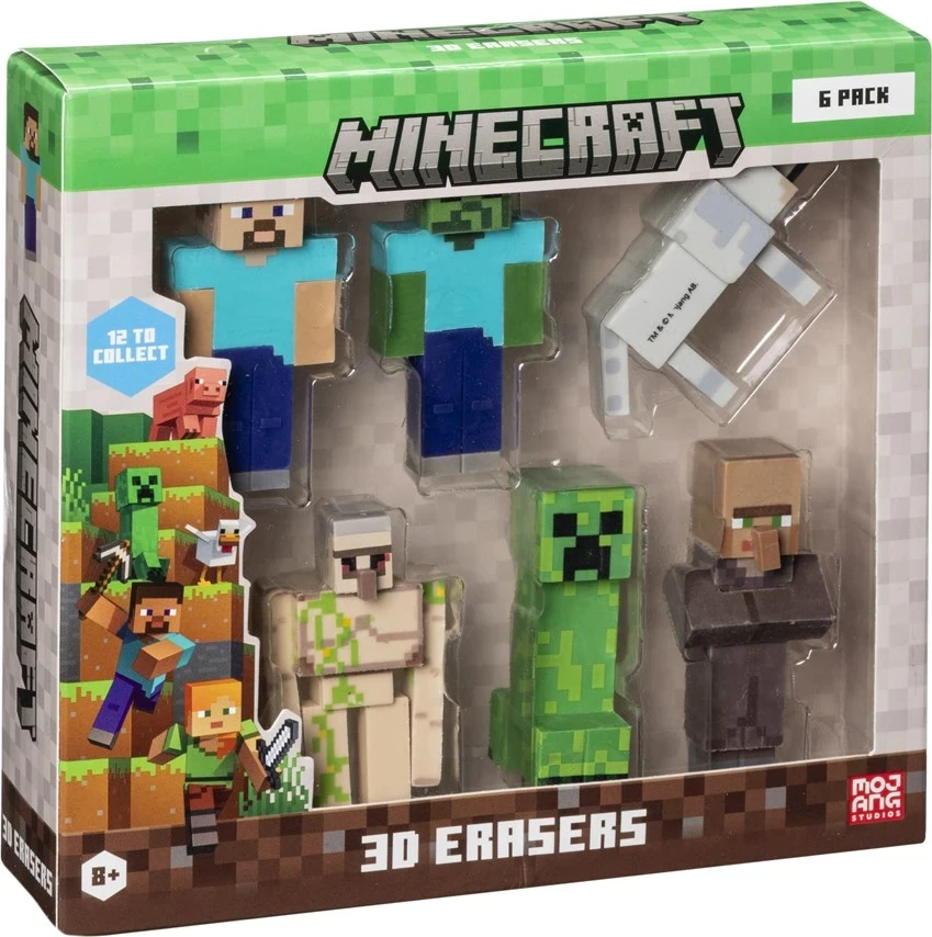 3D radirka Minecraft, P.M.I. Kids World, 6 kosov