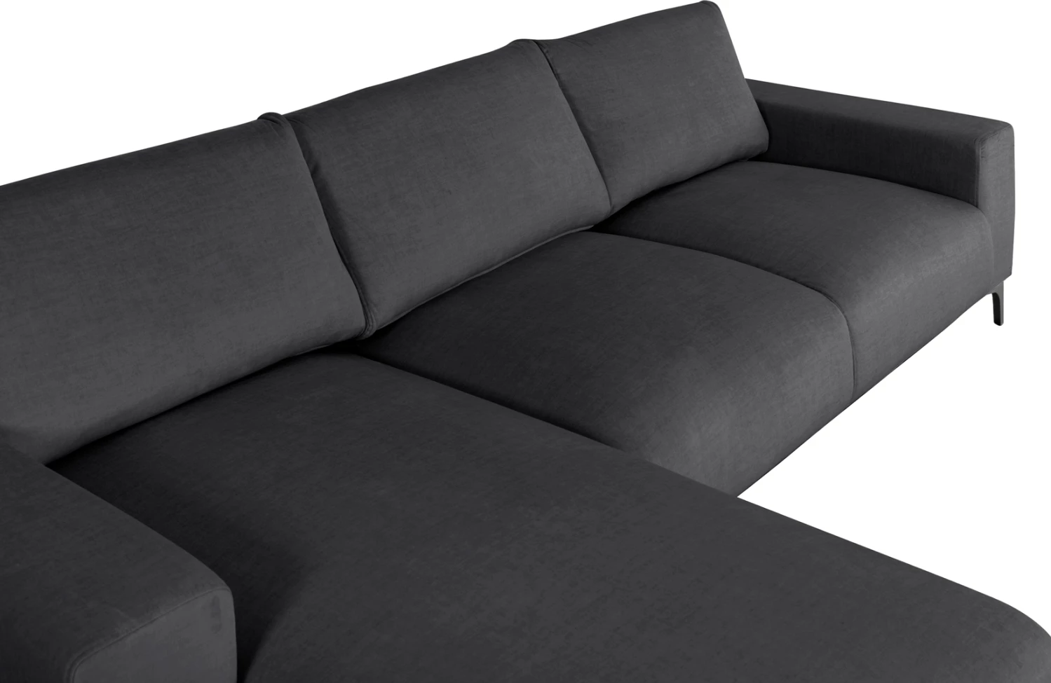 Kotna sedežna garnitura (levi) NOA FH3278.02L antracitna tkanina 288x90-157x67-80H cm