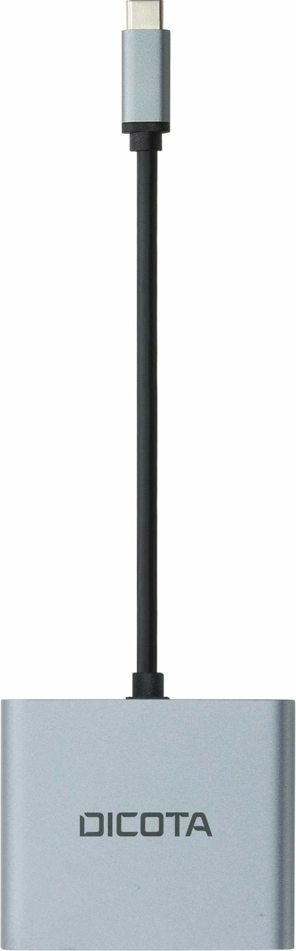 Docking postaja DICOTA D32063, USB Type-C, srebrna