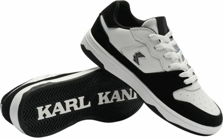 Moški čevlji Karl Kani 89 2K, beli in črni