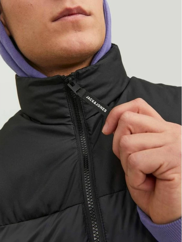 Jelek za moške Jjetoby, Jack & Jones, črn