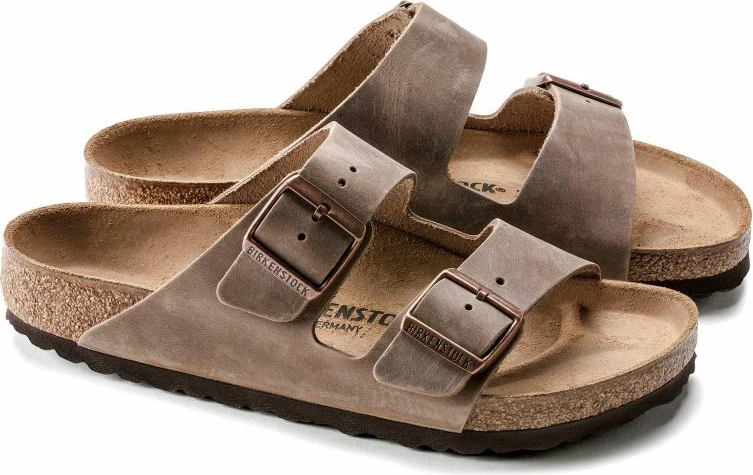 Flip-flop za moške Arizona, Birkenstock, rjava