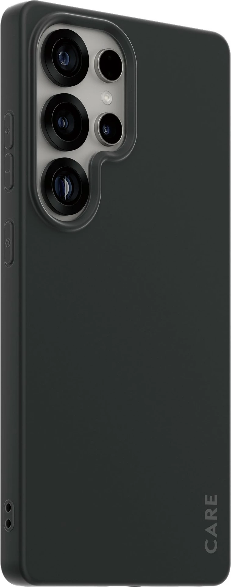 Zaščitni ovitek PanzerGlass CARE za Samsung Galaxy S25 Ultra, silikon, črn