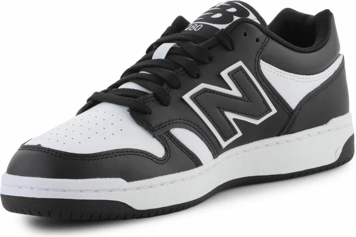Superge, New Balance M BB480LBA, bele in črne