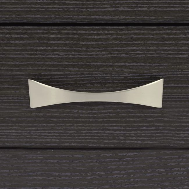 Nočna omarica z 2 predaloma in ročaji FH2235.01 Zebrano 48x40x42