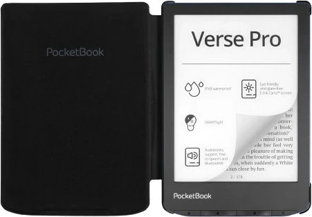 E-bralnik PocketBook Verse Pro, 6", 16 GB, Wi-Fi, modro-črn