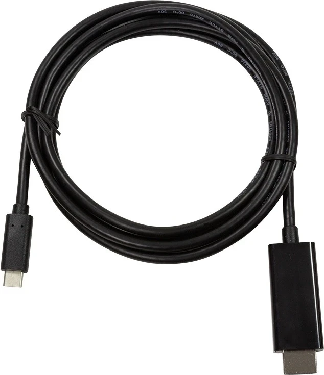 Kablu USB-C na HDMI LogiLink, črn