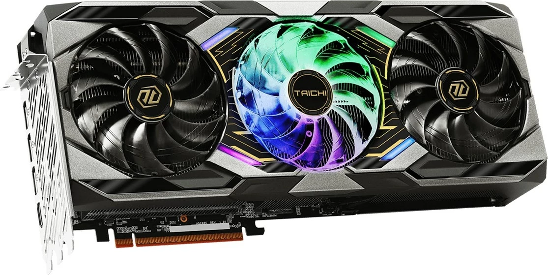 Grafična kartica Taichi Radeon RX 9070 XT OC, Asrock, 16 GB GDDR6, črna
