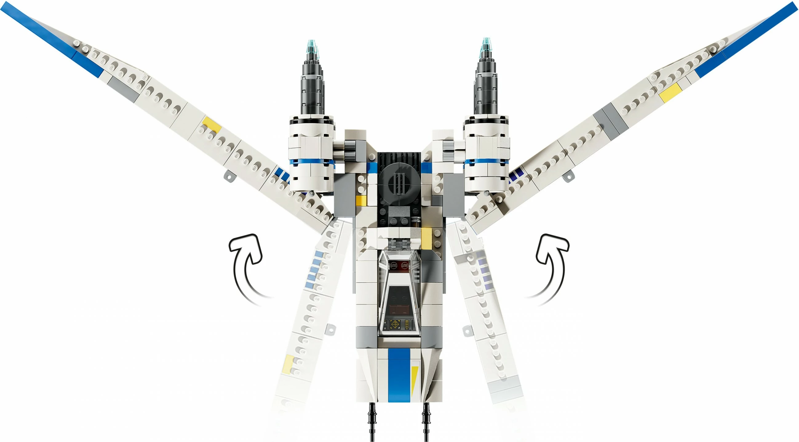 Set za sestavljanje Rebel U-Wing Starfighter 75399 LEGO Star Wars, 594 delov, večbarven