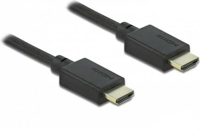 HDMI kabel DeLOCK High Speed 2 m, 48 Gbps, 8K, črn