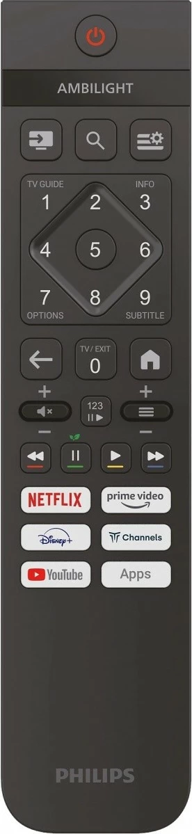 LED televizor 55", Ultra HD 4K Ambilight, Titan OS, Philips 55PUS8010/12, črn