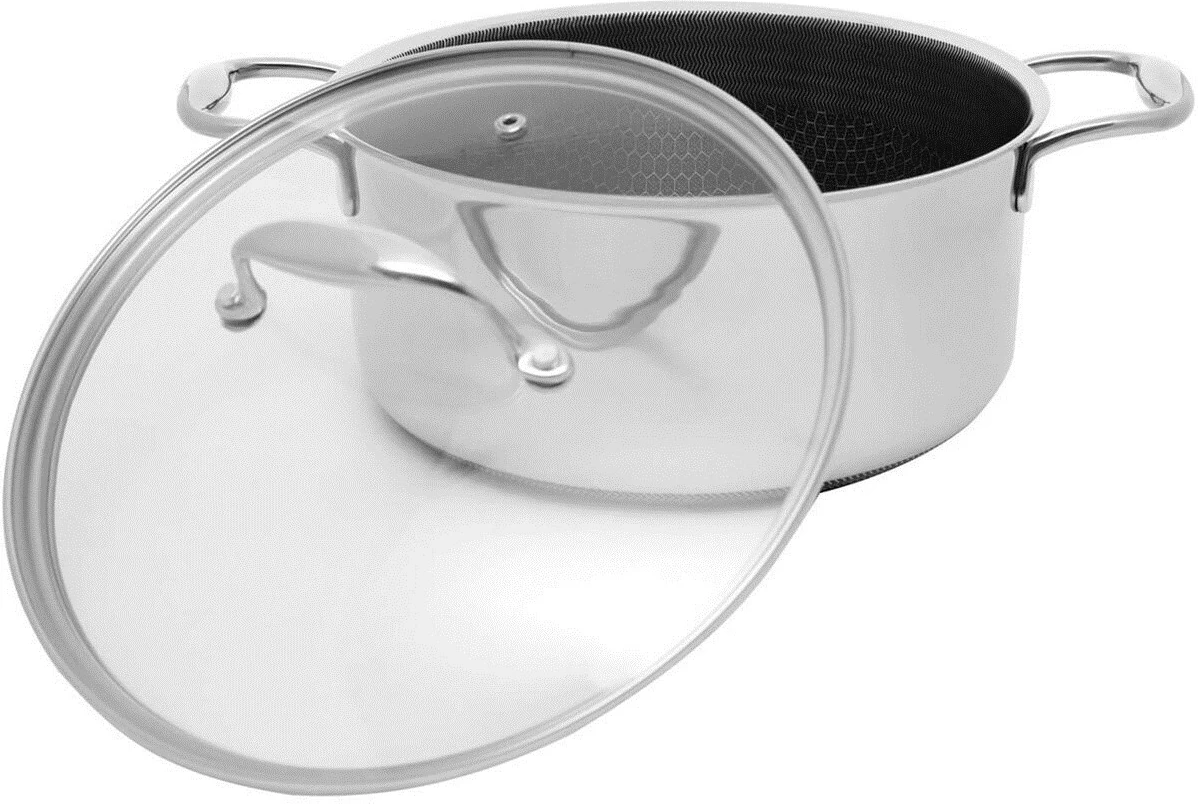 Lonec Black Cube KOHERSEN 24 cm, srebrn