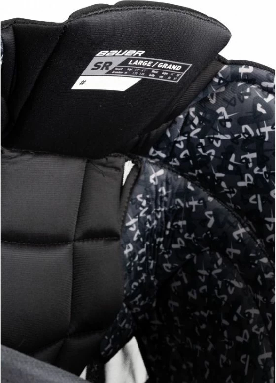 Hokejske hlače za moške, črne Bauer X '24 Sr
