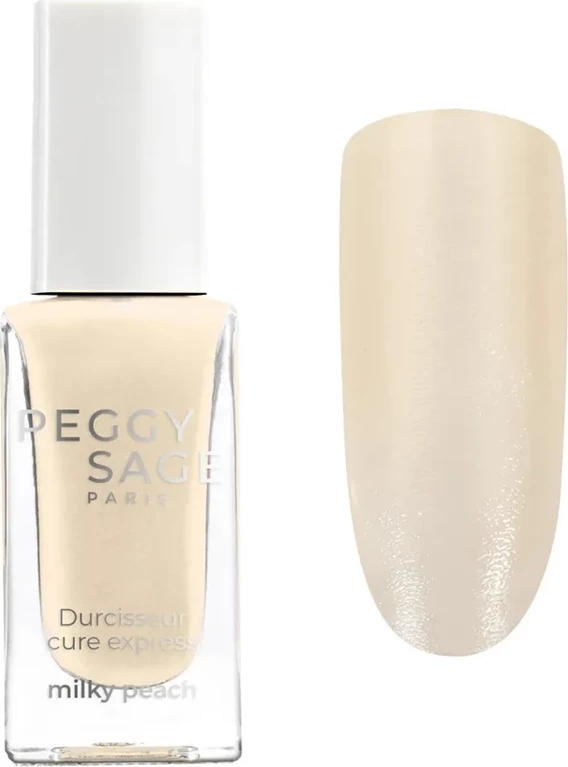 Kondicioner za nohte za ženske Peggy Sage Express Nail Conditioner Milky Peach, 11 ml