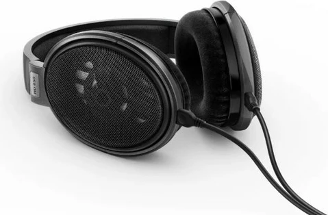 Slušalke z zlonom Sennheiser HD 650, z zložljivim kablom, titanium