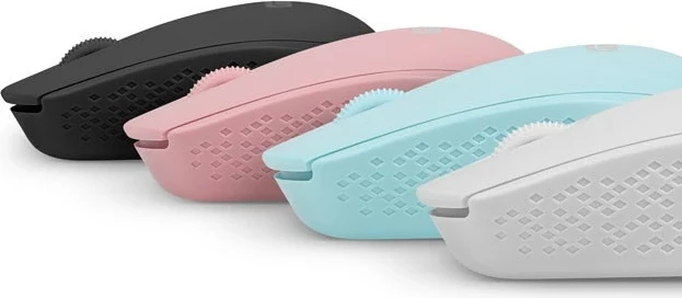 Brezžični miš NATEC STORK, Bluetooth in USB Type-A, 1600 DPI, moder