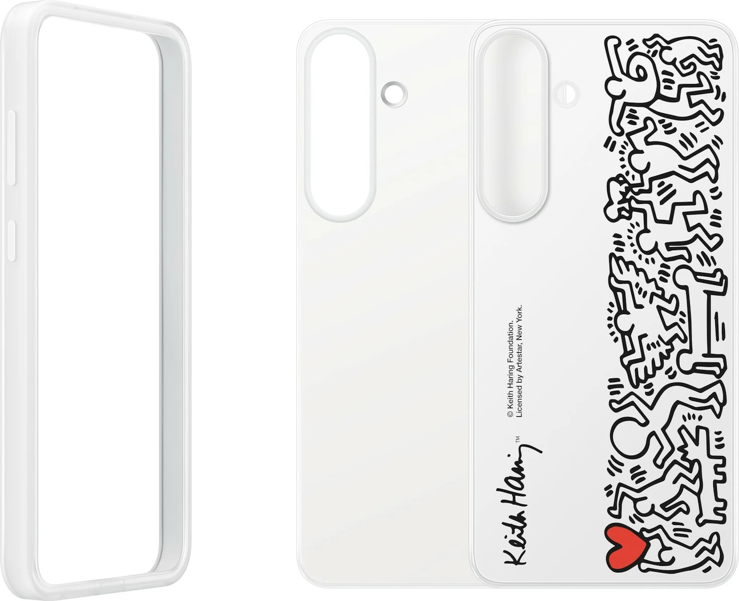 Zaščitni ovitek za Galaxy S25+ Samsung EF-MS936, 17 cm (6.7"), večbarven, bel