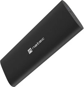 Zunanji ohišje za SSD M.2 NATEC NKZ-2286, USB Type-C, črn