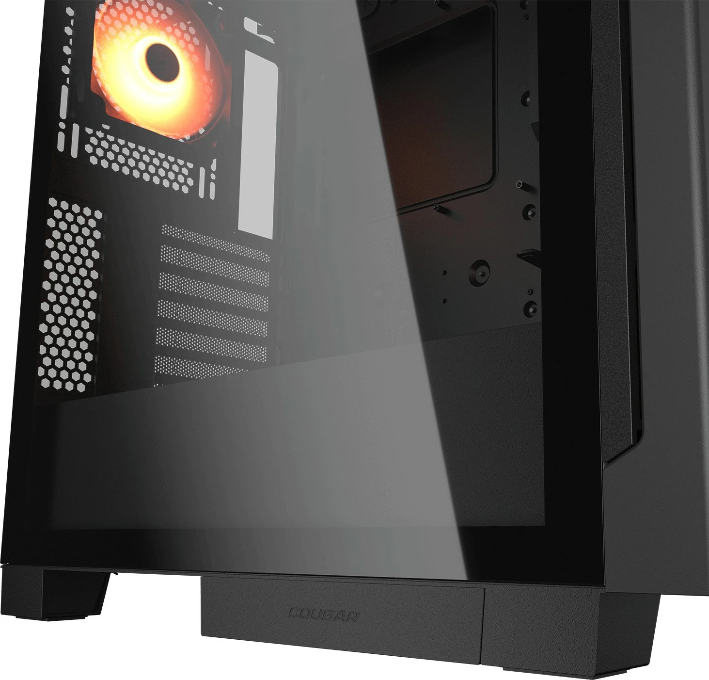 Midi računalniško ohišje Cougar Airface ECO, ARGB, črno