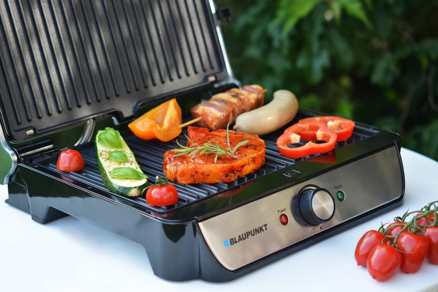 Kontaktni žar, Blaupunkt GRS701, 2000 W, srebrn