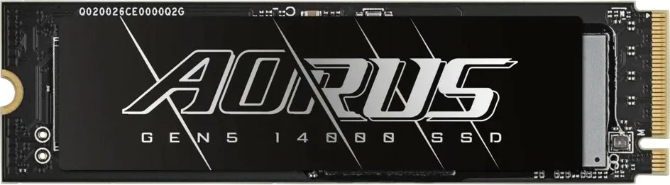 SSD M.2 AORUS GEN5 14000 Gigabyte, 2TB, PCI-E NVMe, črn