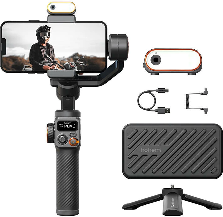 Gimbal za pametni telefon Hohem iSteady M6 Kit, 400 g, črn