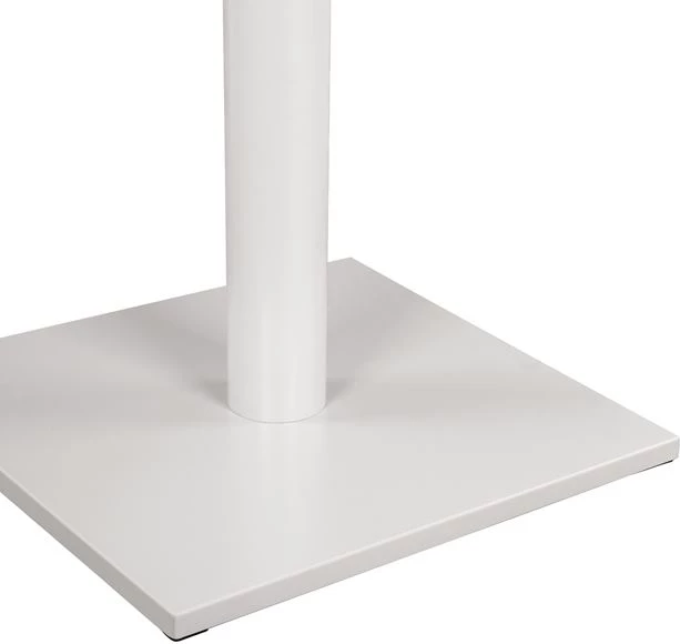 Kovinsko stojalo belo mat 45x45x70 s križem 45x45 in nastavljivci FH438.02