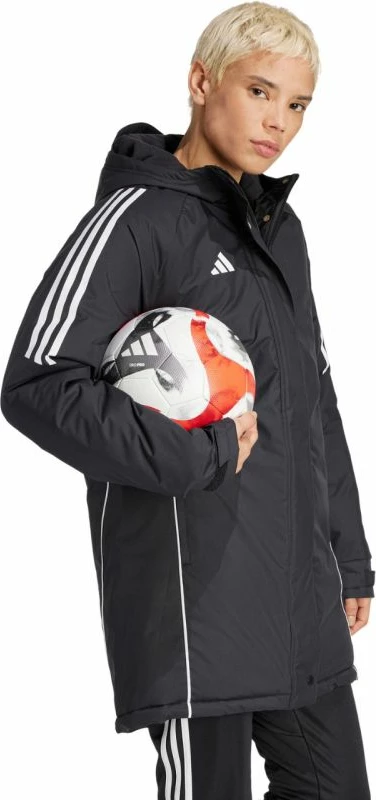 Parka za ženske adidas, črna
