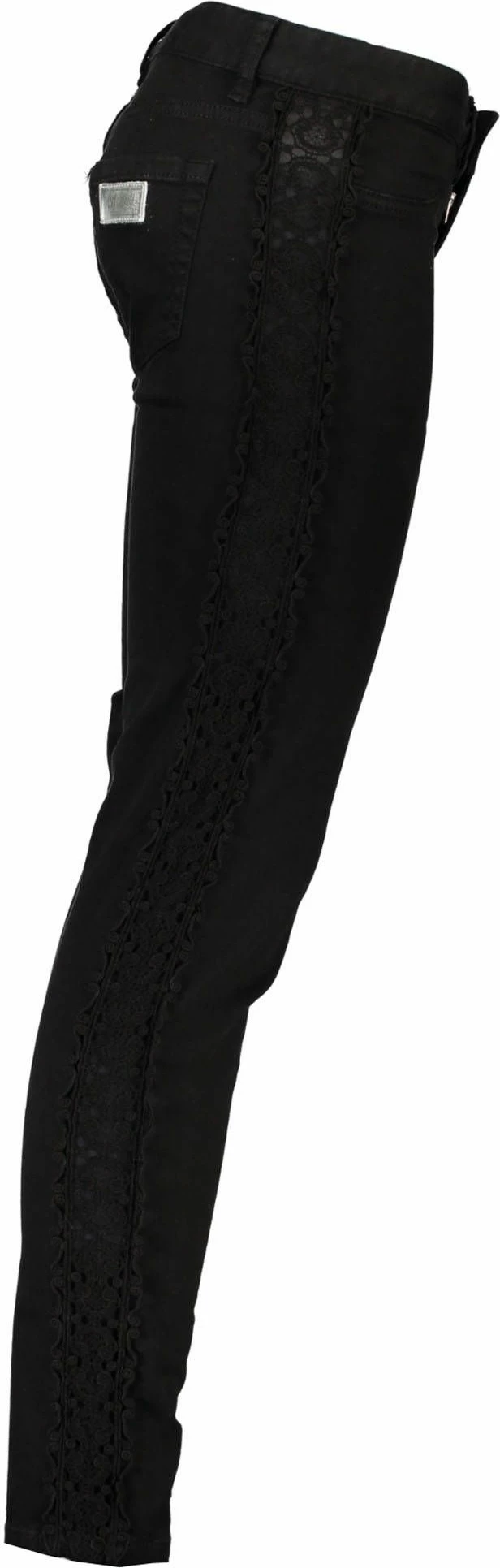 Hlače za ženske Just Cavalli, črne