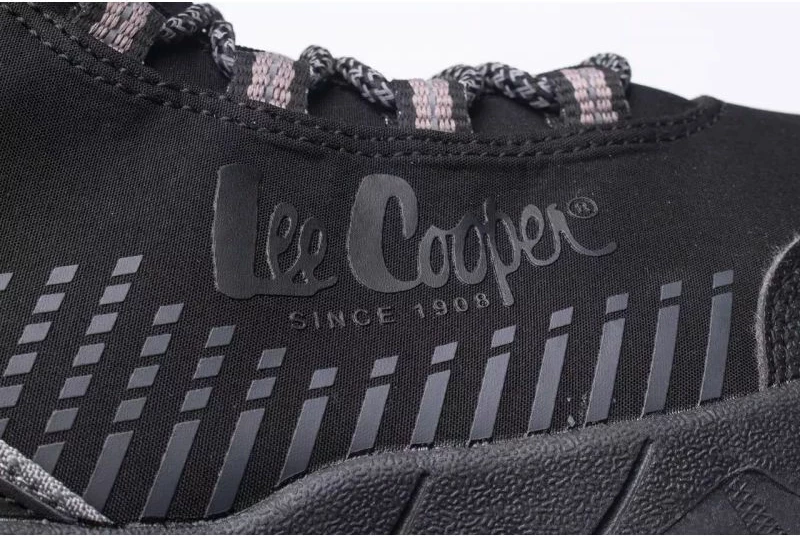 Kakovostne moške čevlje Lee Cooper, črni