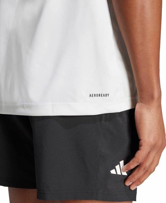 Majica za moške adidas, bela