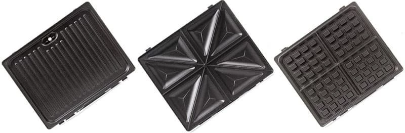 Toster 1200 W, črn in srebrn - Ravanson OP-7050