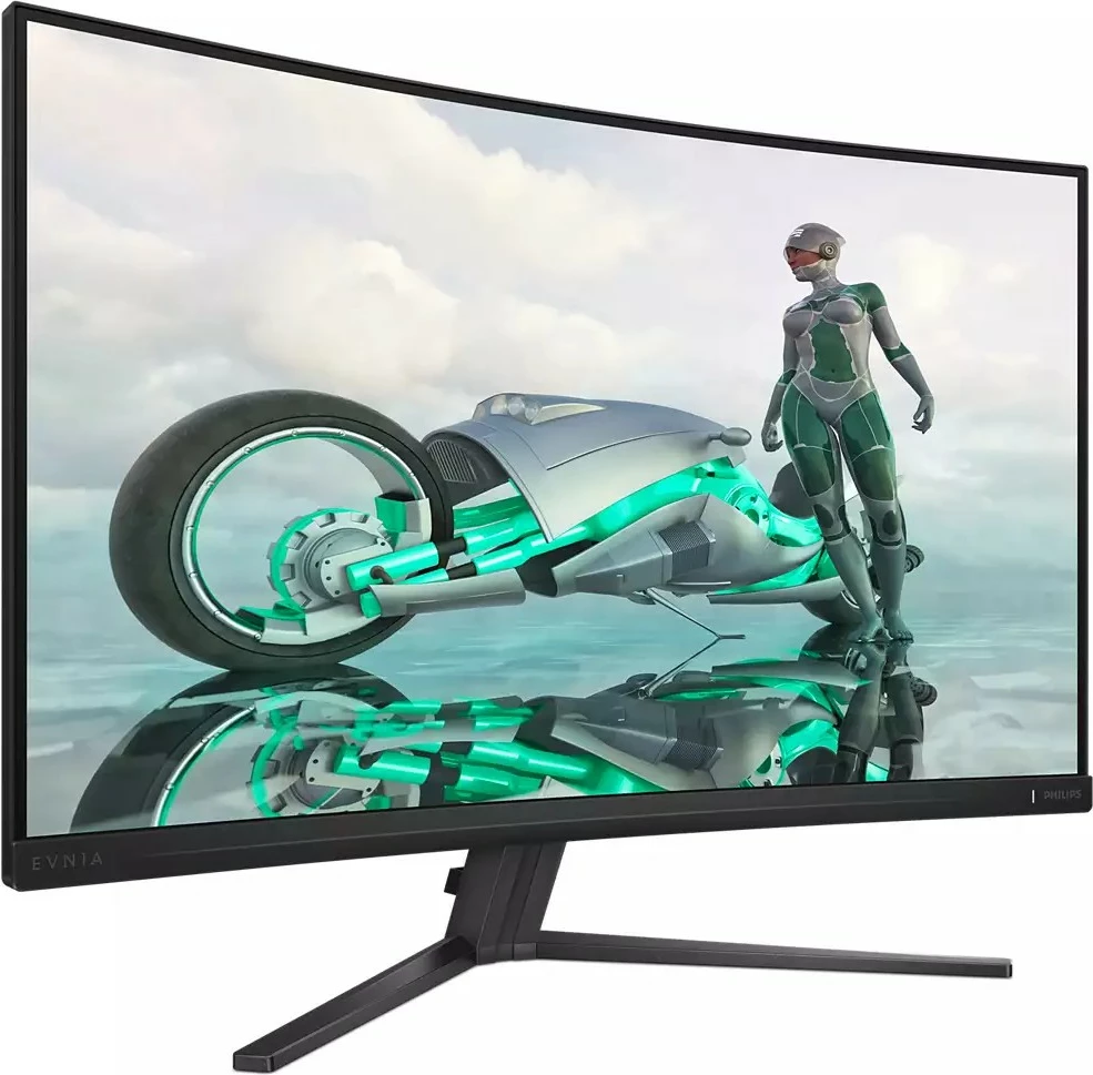 Ukrivljen 32-palčni QHD monitor, 180 Hz, siv, Philips 32M2C3500L