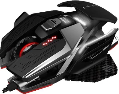 Gaming miška Mad Catz R.A.T. X3, USB Type-A, optična, 16000 DPI, črna