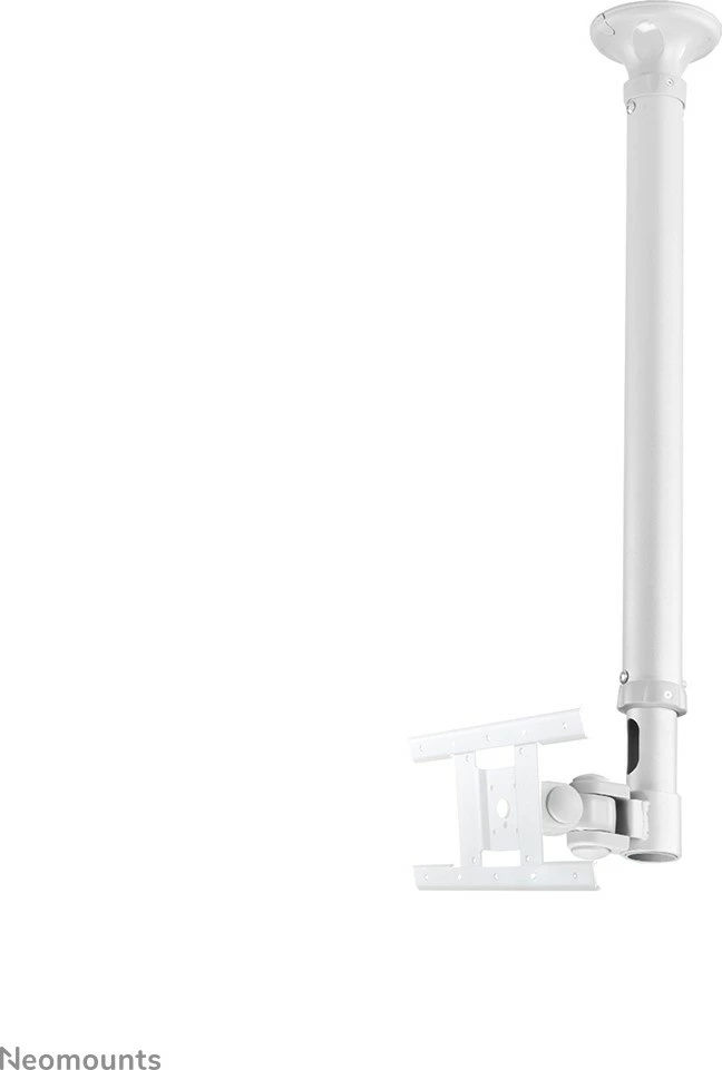 Stropni nosilec za monitor/TV Newstar FPMA-C100WHITE, do 30 palcev, bel