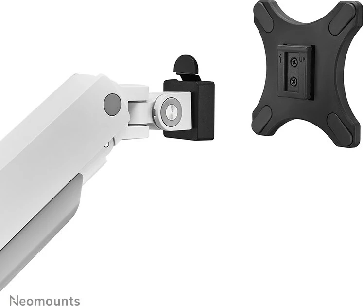 Krmilo za monitor Neomounts DS70S-950WH1, Clamp/Grommet, 18 kg, 43,2 cm (17"), 124,5 cm (49"), 100 x 100 mm, belo
