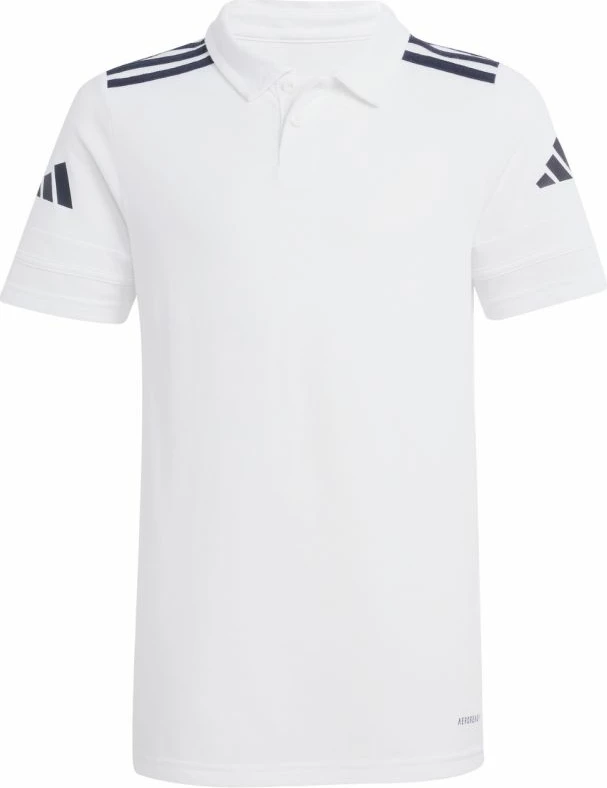 Polo majica za otroke adidas, bela