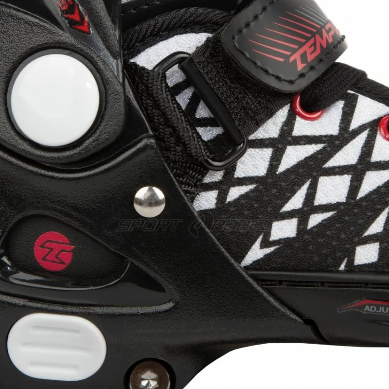 Otroški rolerji Tempish, beli in črni