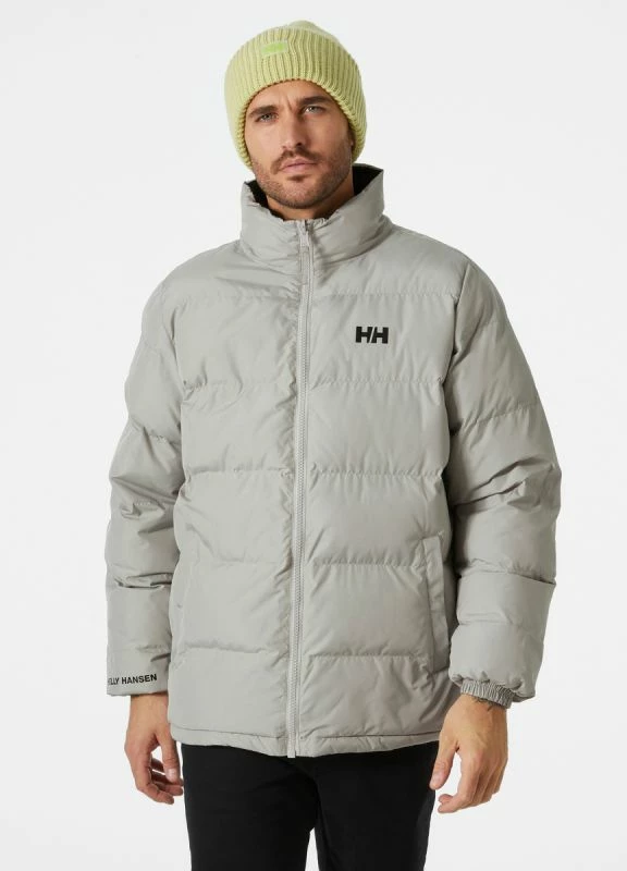 Reverzibilna pufer jakna za moške Helly Hansen YU 23, črna in siva