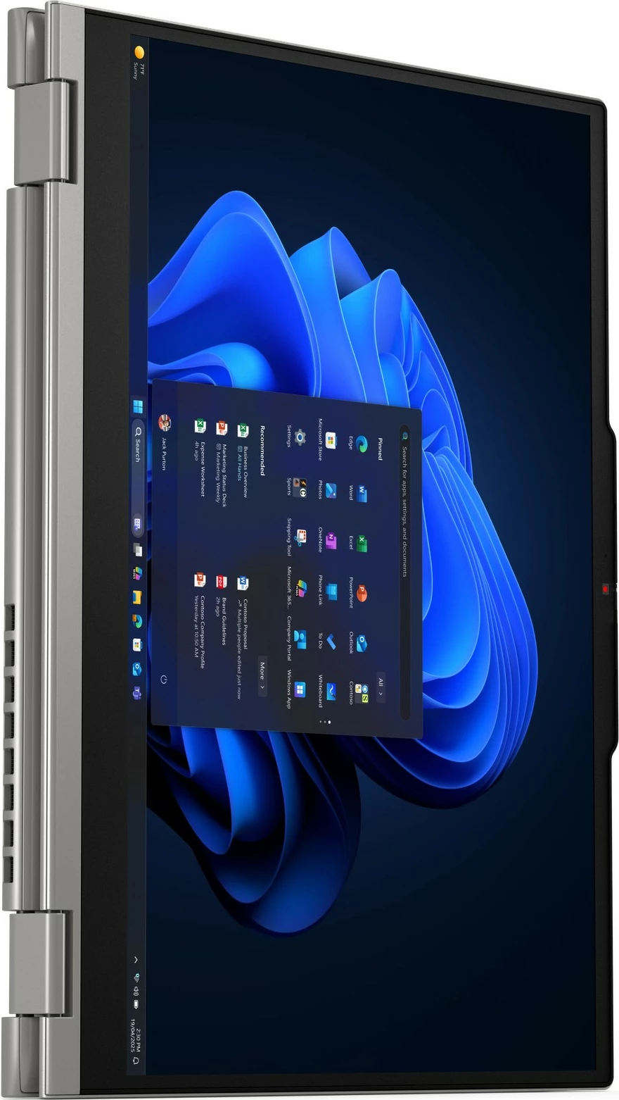 Prenosnik 2-v-1 Lenovo ThinkPad L13, AMD Ryzen 7 PRO 250, 32 GB RAM, 1 TB SSD, 13", 4G, siv