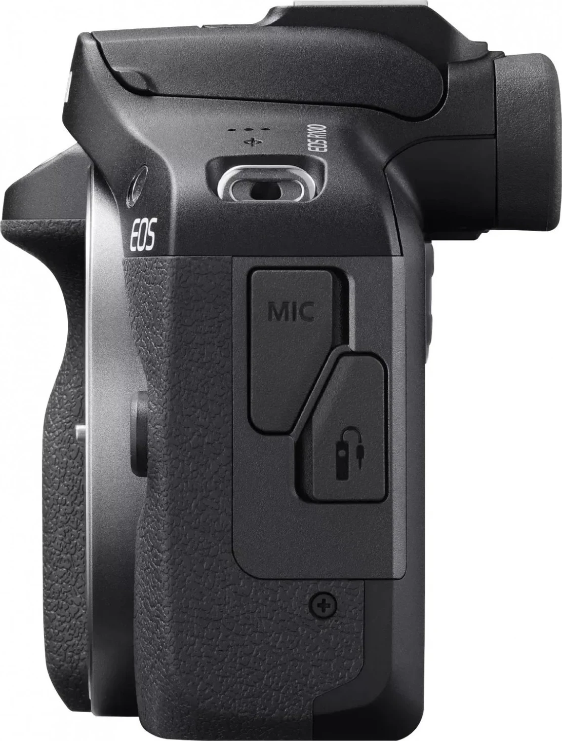 Fotoaparat Canon EOS R100 s kit objektivoma RF-S 18-45mm IS STM in RF-S 55-210mm IS STM, črn