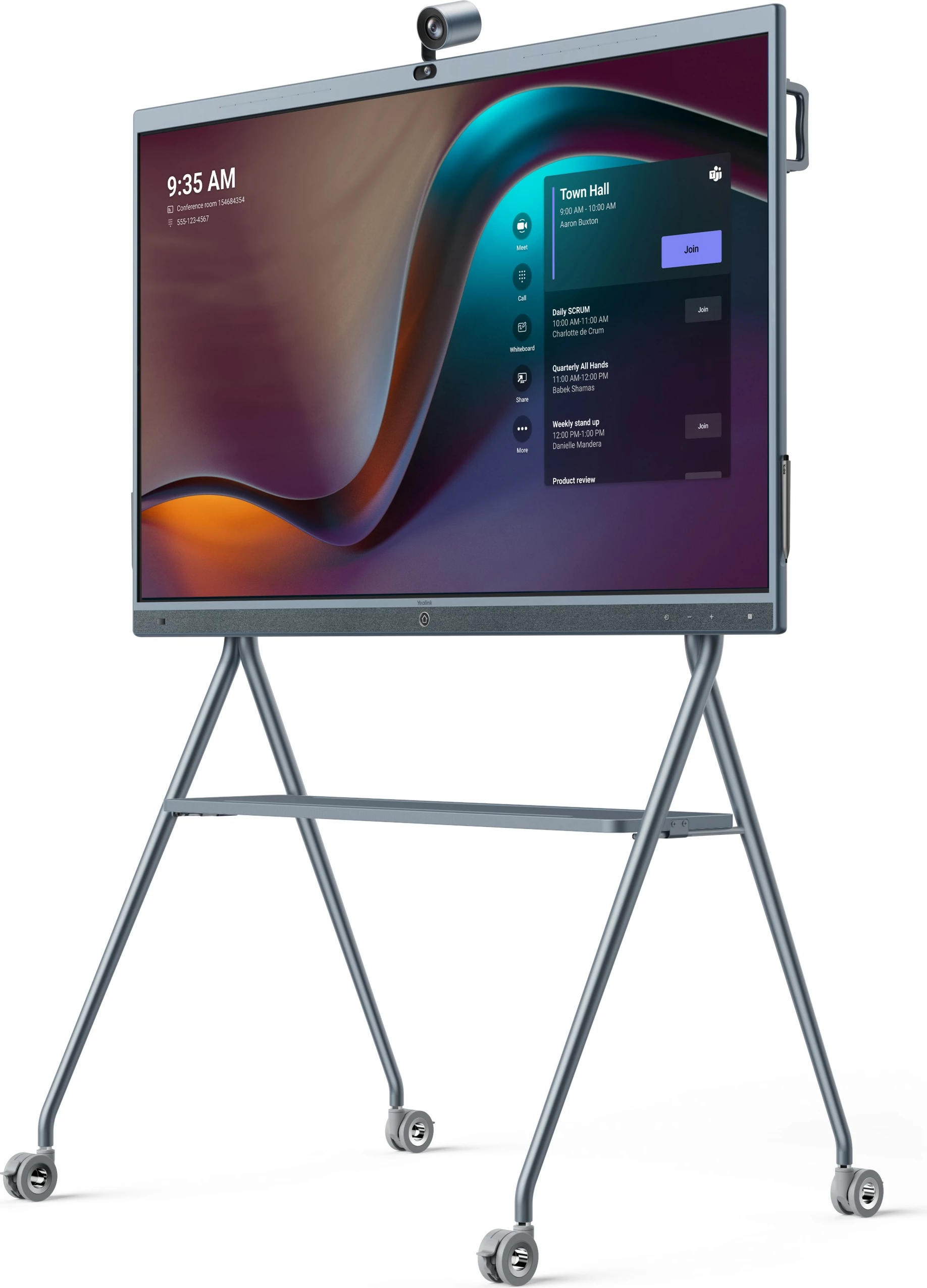 PTZ kamerni modul Yealink MB-Camera-6X, 8 MP, 4K Ultra HD, siv