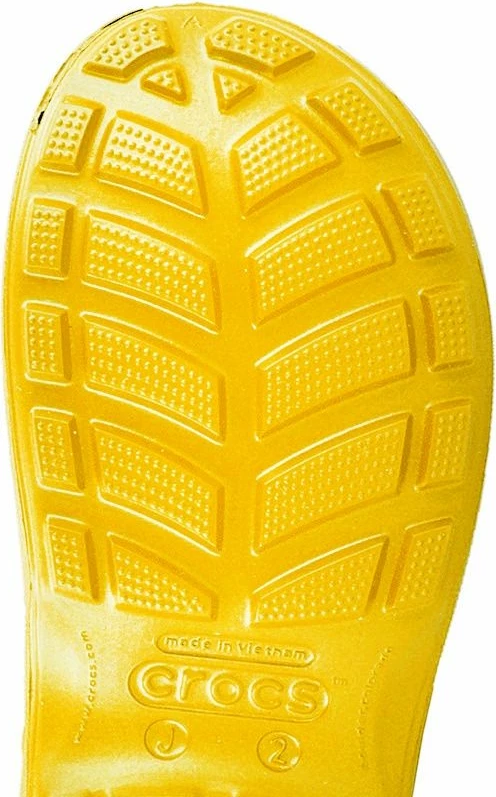 Otroške škornje Crocs, rumene