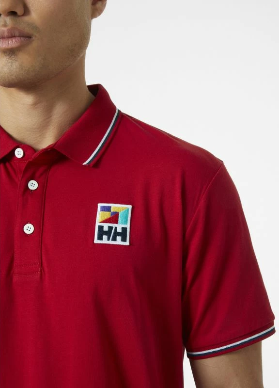 Polo majica Helly Hansen, moška, rdeča