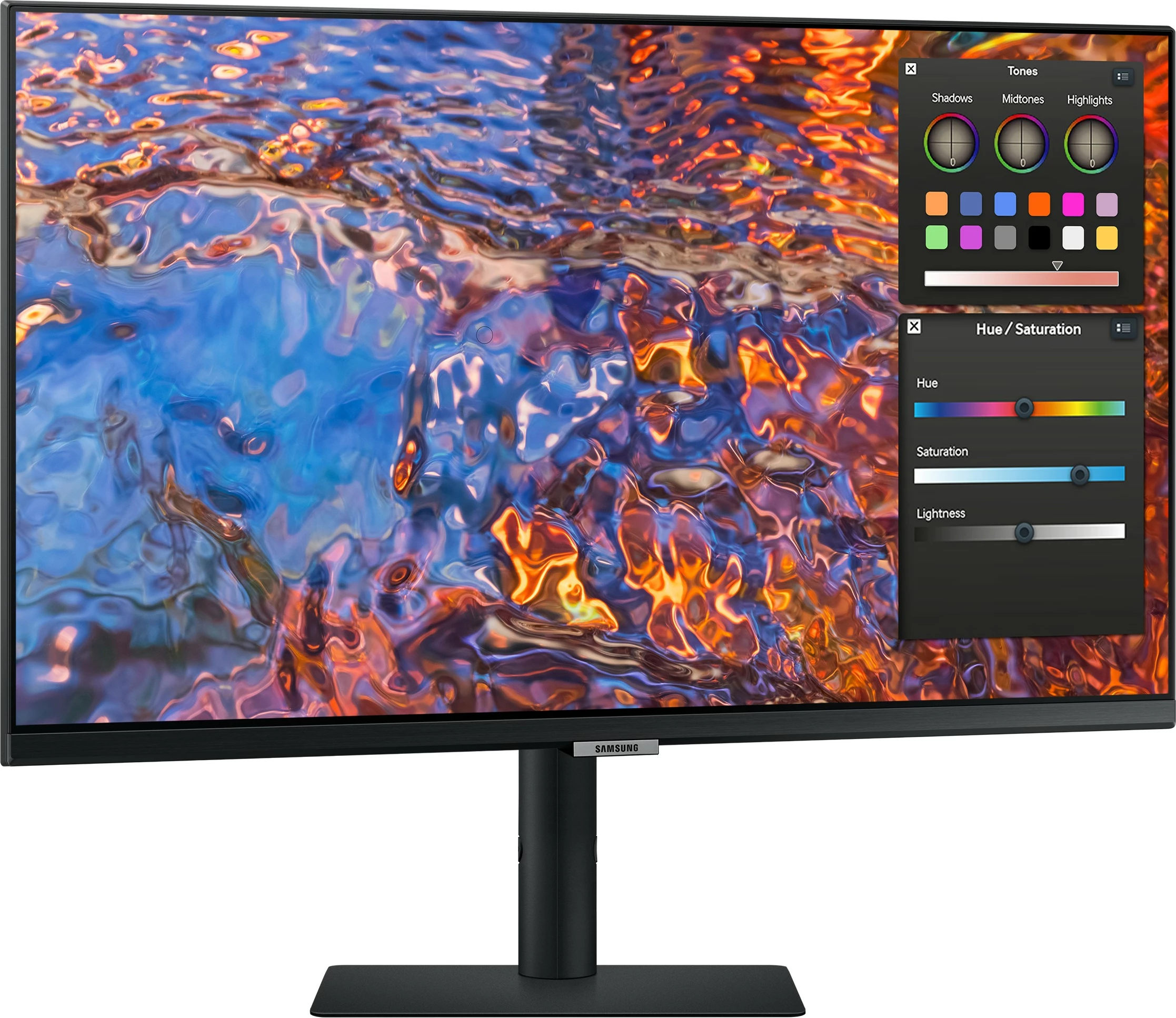 27" 4K Ultra HD LED monitor, črn - Samsung S80PB